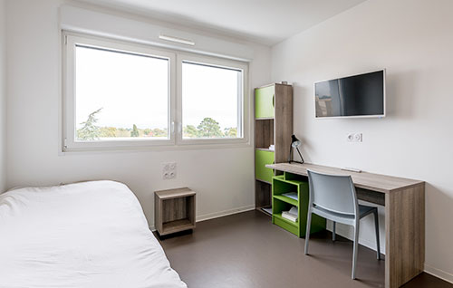 My student residence in Pessac-Campus